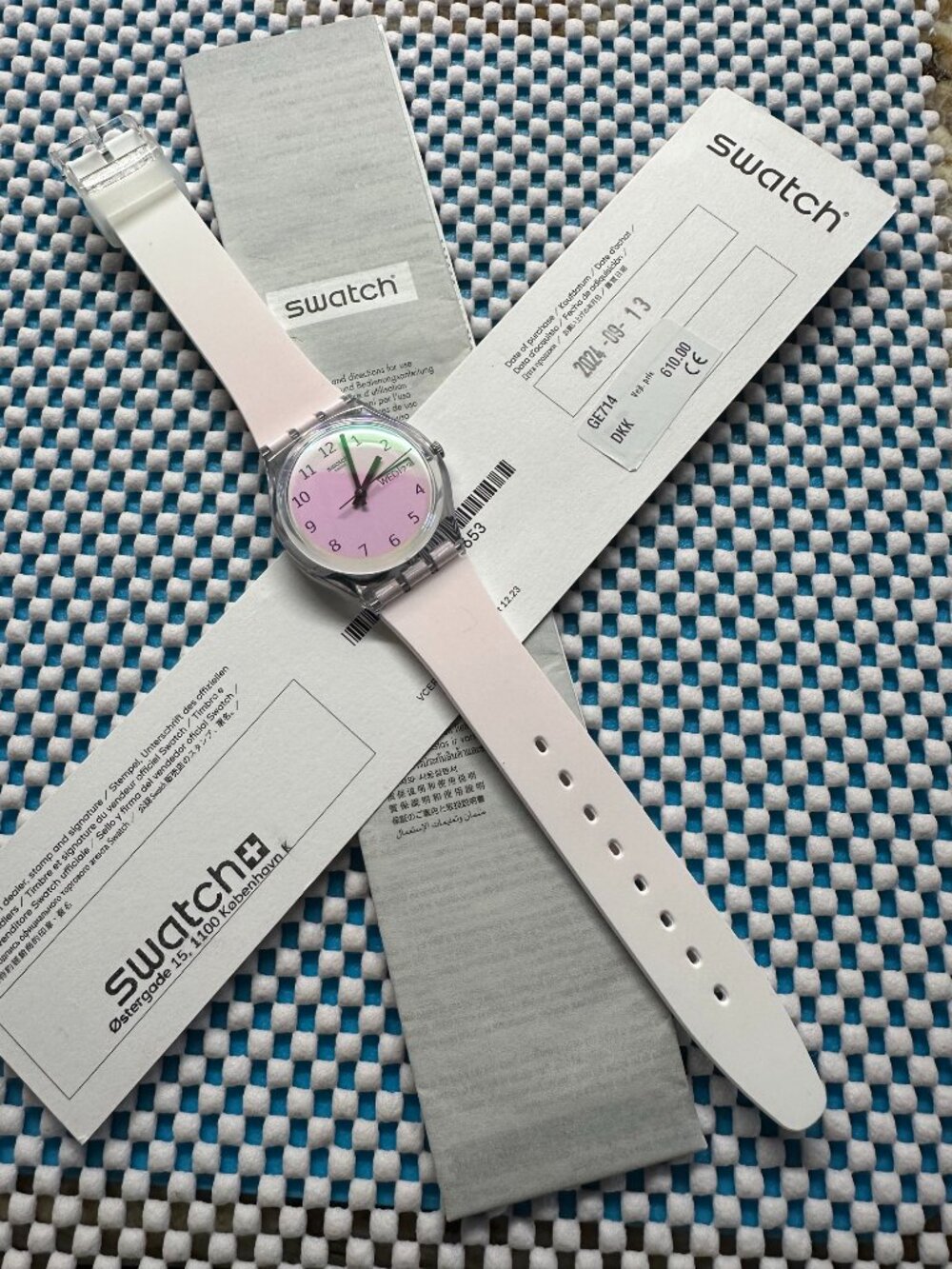 Swatch Watch Ultra Rose GE714 Contemporary 2024
